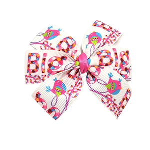 Chica Hair Bow Clip - Big Sister Birdie Hair Accessories pinkberry kisses