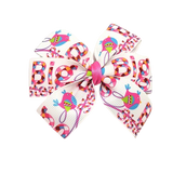 Chica Hair Bow Clip - Big Sister Birdie Hair Accessories pinkberry kisses