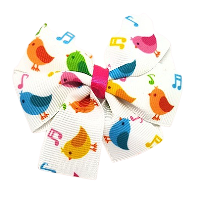 Chica Hair Bow Clip - Song Bird Hair Accessories pinkberry kisses