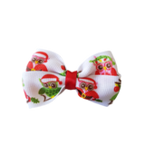 Christmas hair accessories - Cherish Hair Bow Christmas Owls Hair accessories for girls Hair accessories for baby Toddler Non Slip Hair Clip - Pinkberry Kisses