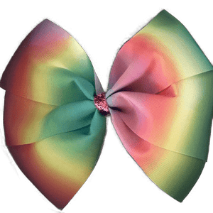 Extra Large Hair bows for girls - Rainbow Days