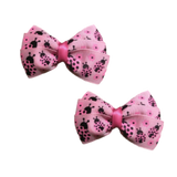 Hair accessories for girls - bella hair bow ladybird pink Hair accessories for girls Hair accessories for baby Toddler Hair Bow Pair Hair Clips - Pinkberry Kisses