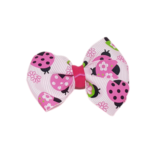 Hair accessories for girls - bella hair bow ladybirds Hair accessories for girls Hair accessories for baby Toddler Hair Clip - Pinkberry Kisses