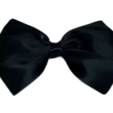 Hair accessories for girls - bella hair bow satin black Hair accessories for girls Hair accessories for baby - Pinkberry Kisses