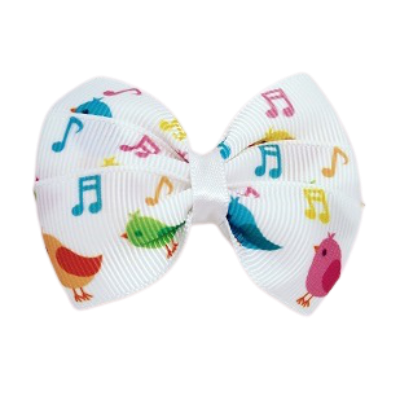 Hair accessories for girls - bella hair bow song bird Hair accessories for girls Hair accessories for baby toddler non slip hair clip  - Pinkberry Kisses
