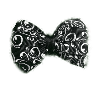 Hair accessories for girls - bella hair bow pink swirls Hair accessories for girls Hair accessories for baby - Pinkberry Kisses