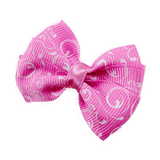 Hair accessories for girls - bella hair bow pink swirls Hair accessories for girls Hair accessories for baby - Pinkberry Kisses