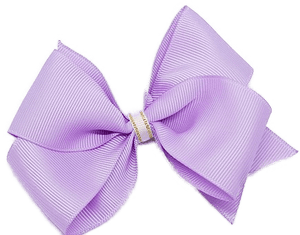Timeless Hair Bow - Light Orchid - Pinkberry Kisses