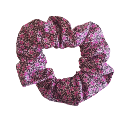 Liberty of London - Pink Floral Scrunchie  Hair Accessories Pinkberry Kisses