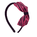 Woven Alice Headband - Wild Hot Pink