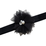 Baby and Toddler Headband - Tulle Flower (4 Colours) Baby Headbands toddlers headband soft baby headband headband for newborn