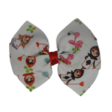 Bella Hair Bow - Alice in Wonderland - 7cm Hair accessories for girls Hair accessories for baby - Pinkberry Kisses