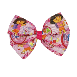 Bella Hair Bow - Dora the Explorer Hair accessories for girls Hair accessories for baby - Pinkberry Kisses