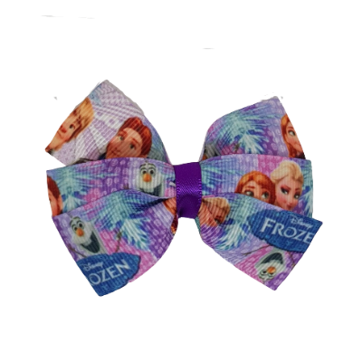 Bella Hair Bow - Frozen Disney- 7cm Hair accessories for girls Hair accessories for baby - Pinkberry Kisses