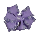 Hair accessories for girls - bella hair bow ra ra Hair accessories for girls Hair accessories for baby - Pinkberry Kisses light orchid Single