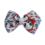 Cherish Hair Bow - Dr Seuss Thing 1 and Thing 2 - Hair Accessories for Girl Baby Children Pinkberry Kisses Non Slip Hair Clip