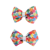 Cherish Hair Bow - Hungry Little Caterpillar Dots - Hair Accessories for Girl Baby Children Pinkberry Kisses