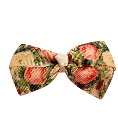 Cherish Hair Bow - Antique Rose - Hair Accessories for Girl Baby Children Pinkberry Kisses