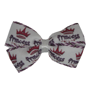 Cherish Hair Bow - Princess Crown - Hair Accessories for Girl Baby Children Pinkberry Kisses Non Slip Hair Clip