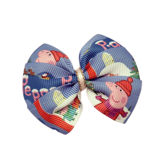 Christmas hair accessories - Bella Bow Peppa Pig Hair accessories for girls Hair accessories for baby - Pinkberry Kisses