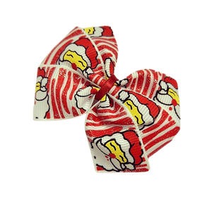 Christmas hair accessories - Bella Bow Red Santa Hair accessories for girls Hair accessories for baby - Pinkberry Kisses