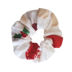 Christmas Hair Accessories - Christmas Scrunchie Pinkberry Kisses