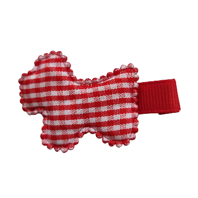 Embellished Hair Clip - Red Scotty Dog Non Slip Clip Pinkberry Kisses