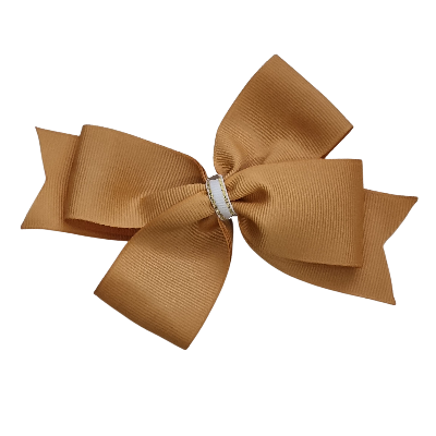 Timeless Hair Bow Pinkberry Kisses Hair Accessories - Gold