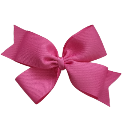 Timeless Hair Bow Pinkberry Kisses Hair Accessories - Hot Pink  