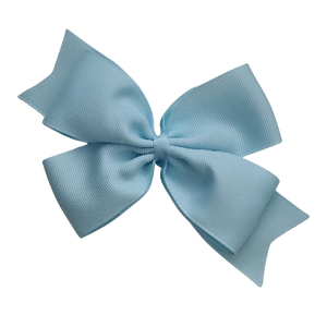 Timeless Hair Bow Pinkberry Kisses Hair Accessories - Light Blue